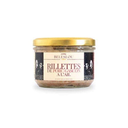 rillettes de porc à l'ail